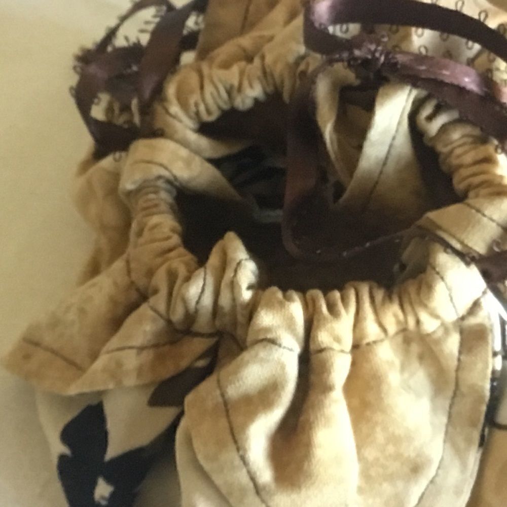 Set of 3 Handmade Drawstring Pouches - Picture 3 of 5